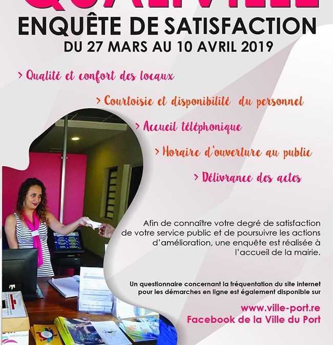 Enquête de satisfaction Qualiville