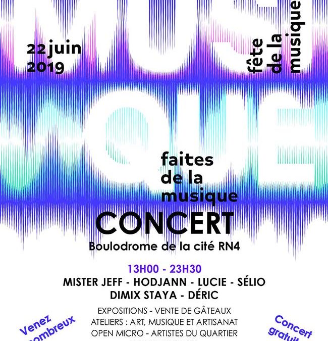 Fête de la musique : concert gratuit à la RN4 !
