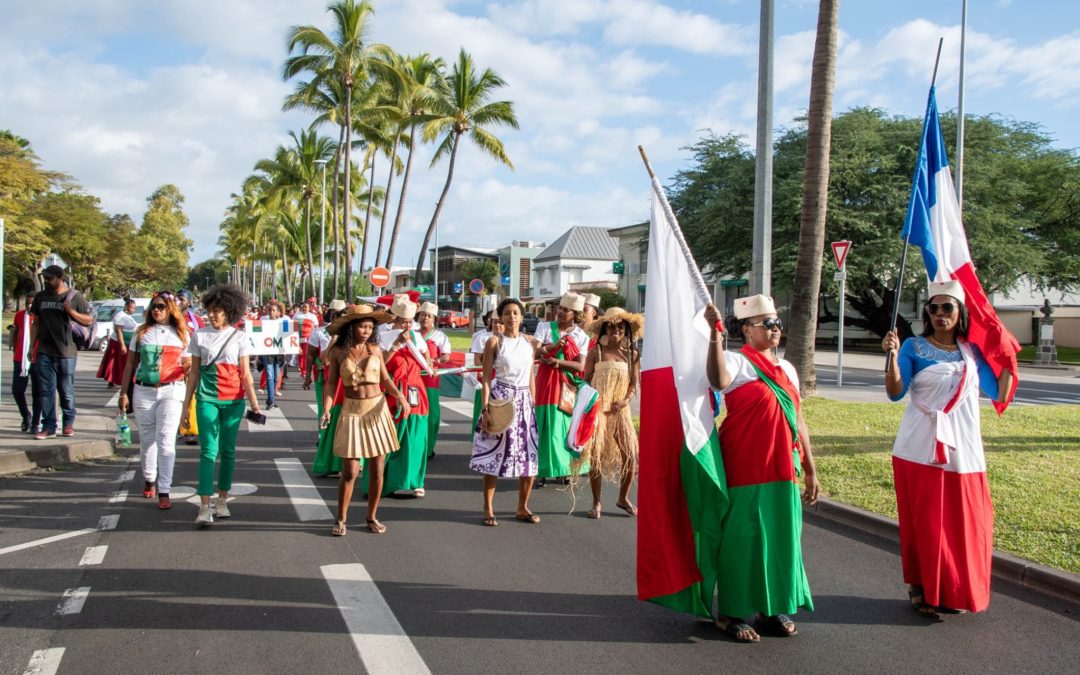 Fête de l&rsquo;Indépendance Malgache sur la place des Cheminots.