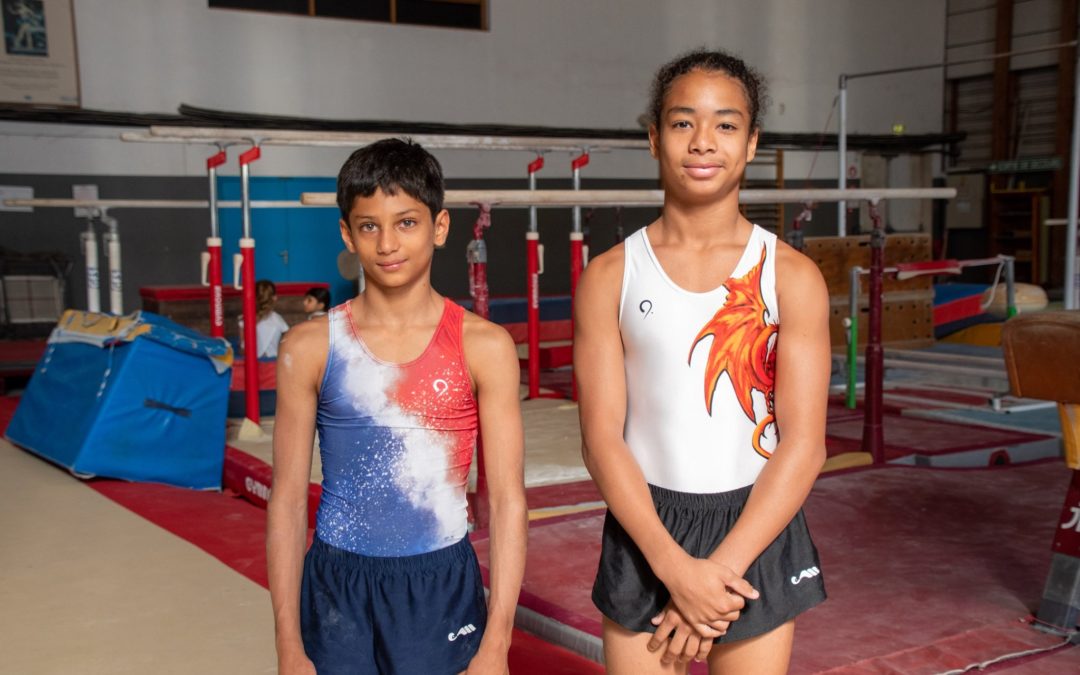 Vacances studieuses pour les gymnastes Portois Pierre et Enzo