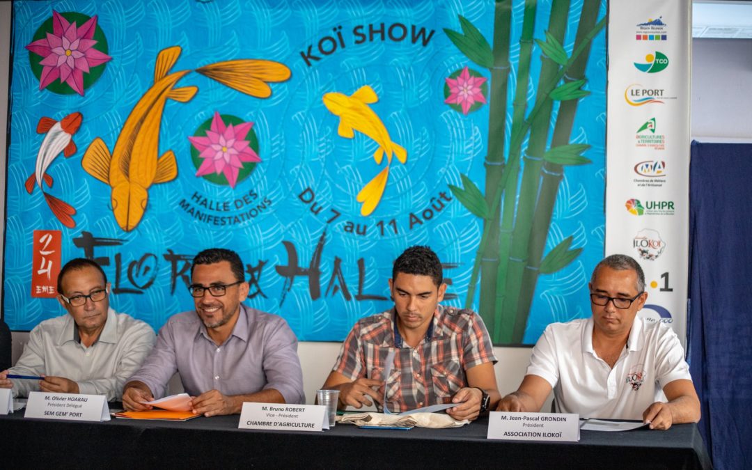 Plantes, koïs et artistes en vedette à Flore et Halle