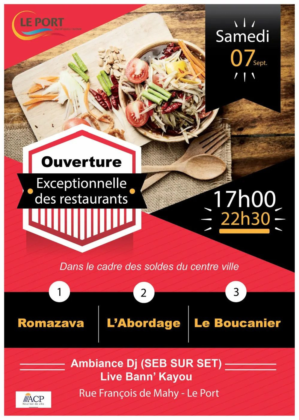 Ouverture exceptionnelle des restaurants ce samedi