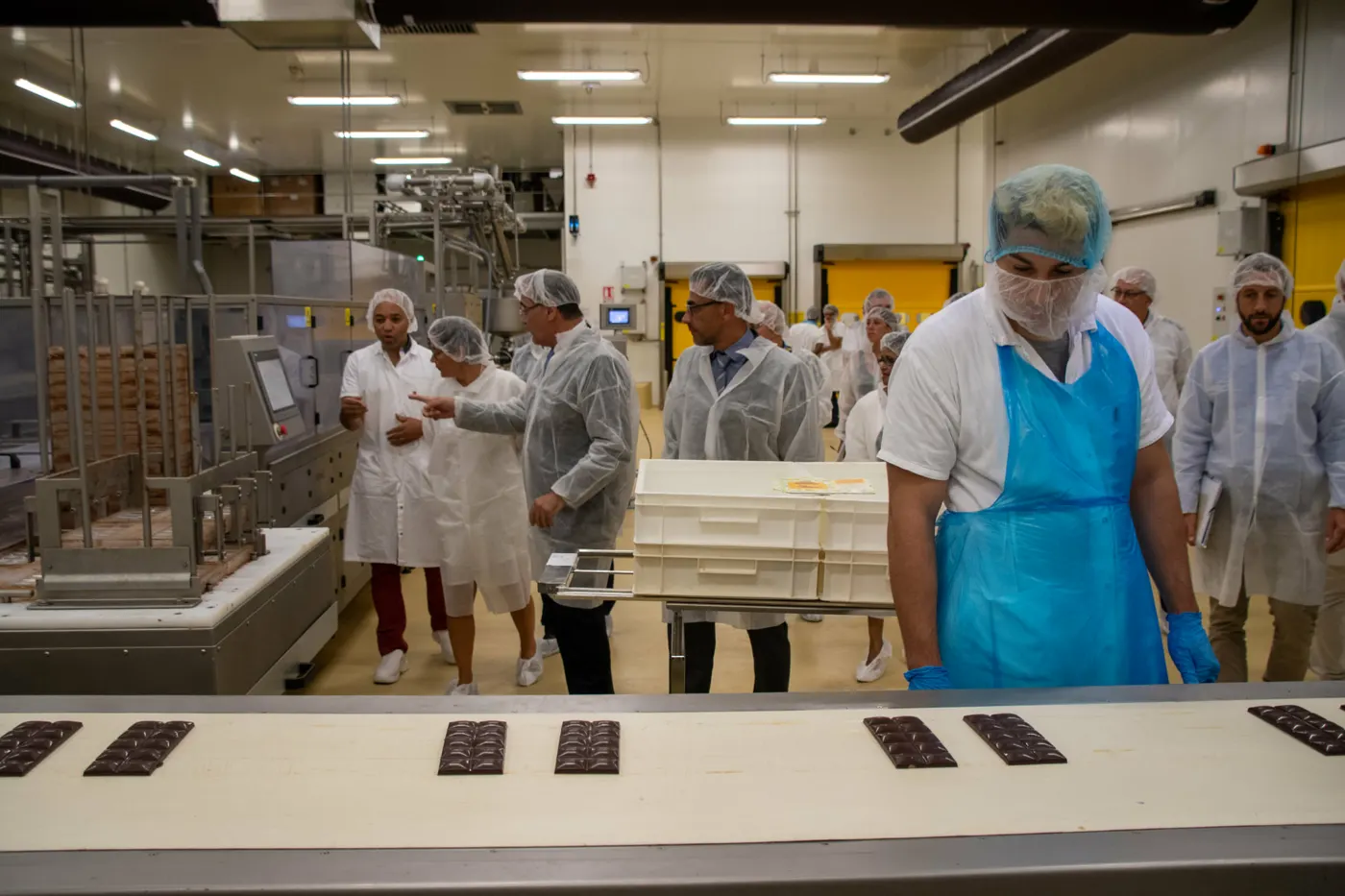 Annick Girardin en visite à l’usine Mascarin