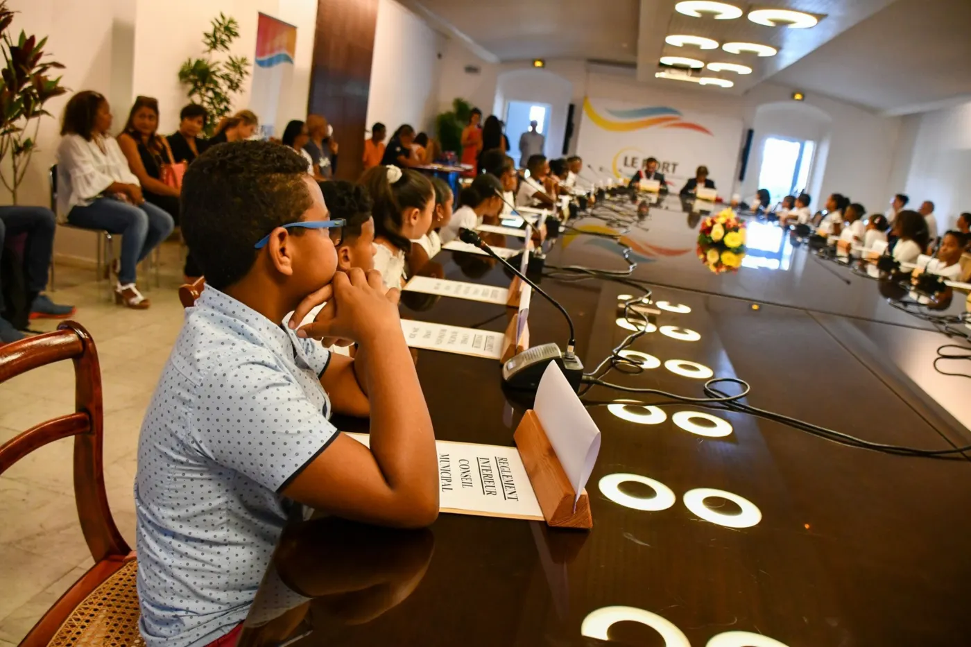 Installation du nouveau conseil municipal des Enfants