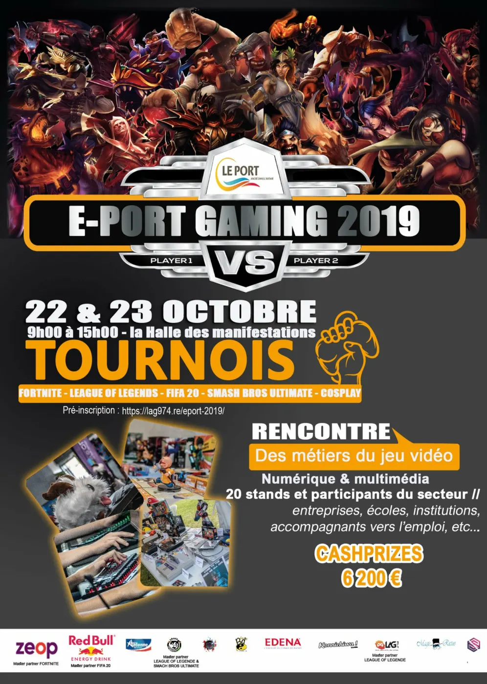 E-Port Gaming 2019 : c’est demain !