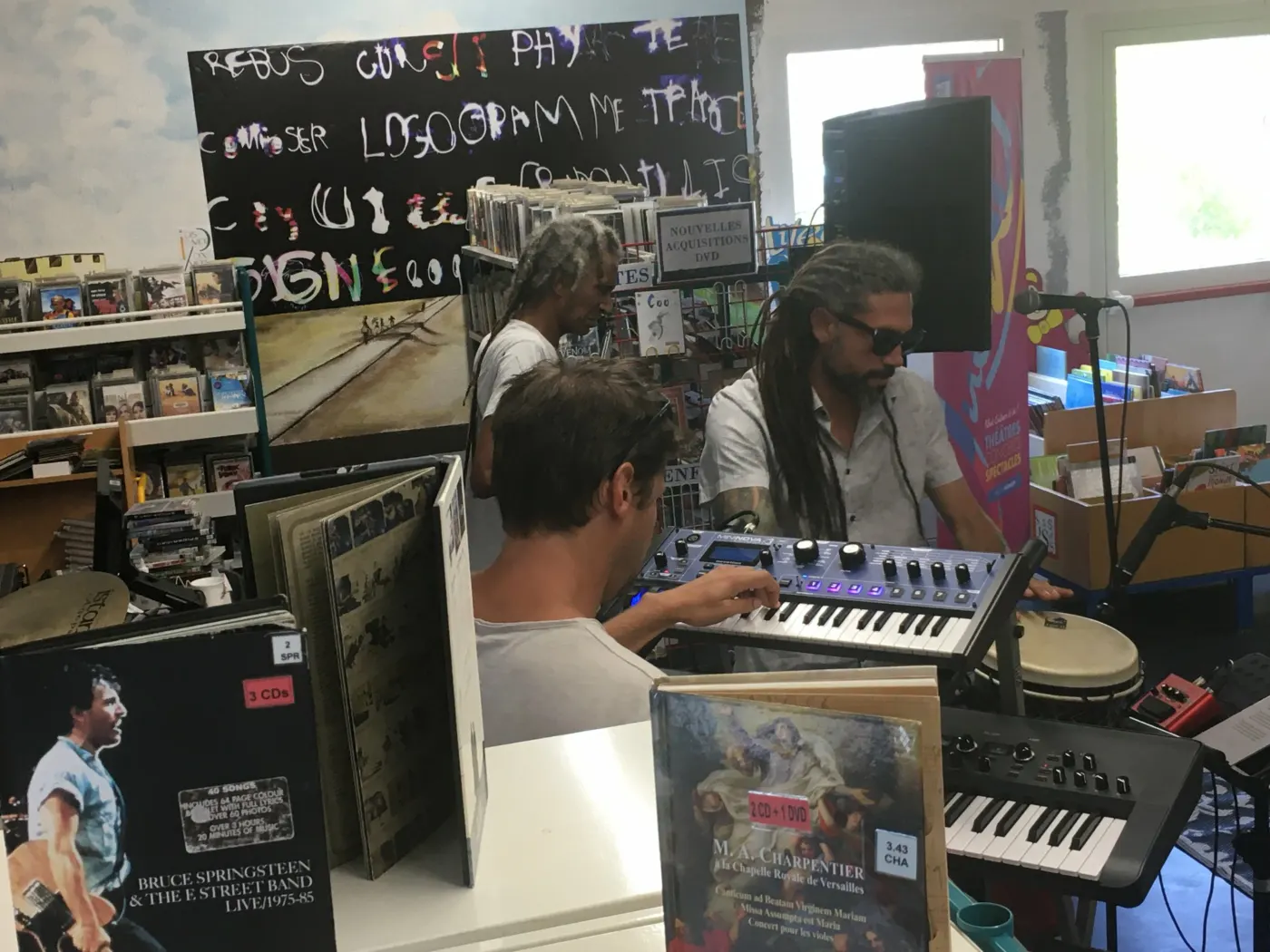 Sly Sugar à la bibliothèque Say