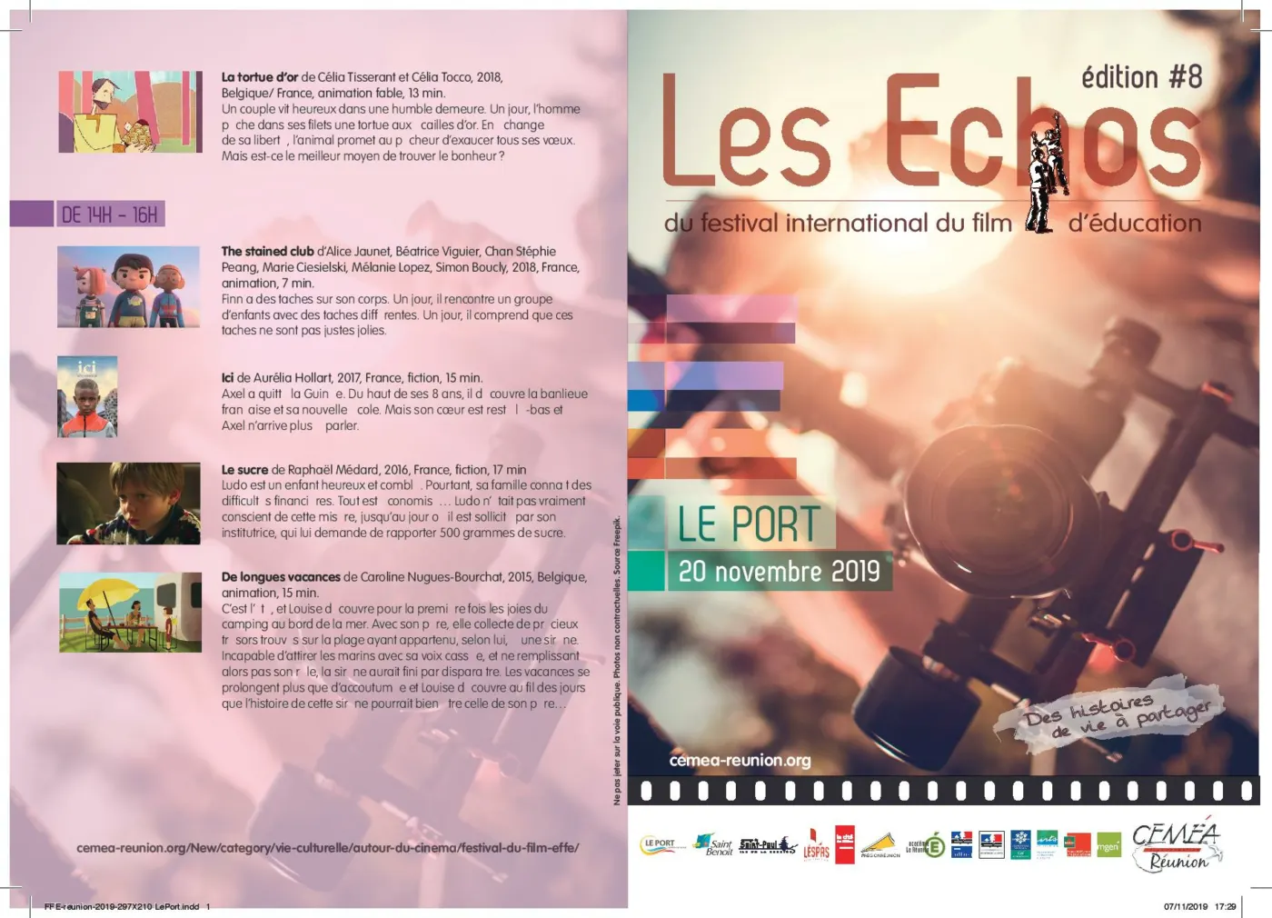 Focus sur les droits des enfants ce mercredi 20 novembre au Cinéma Casino au Port