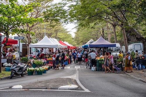 Communiqué – Reprise du Marché forain à l’Oasis