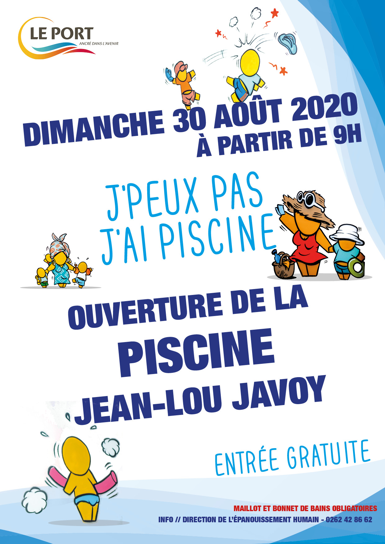 Ouverture de la Piscine Jean-Lou Javoy