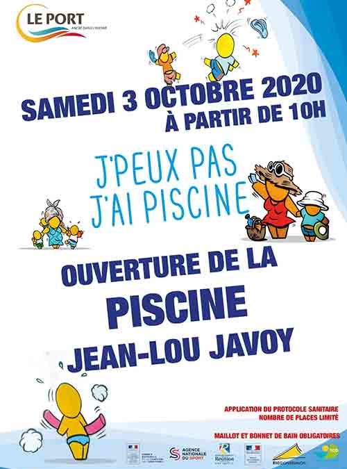 Ouverture de la piscine ce samedi 3 octobre