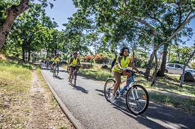 La ville récompensée pour le projet d’aménagements cyclables du parc boisé