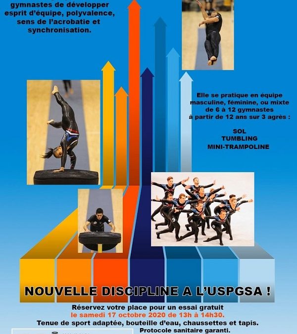 La Team Gym débarque à l’USPGSA.