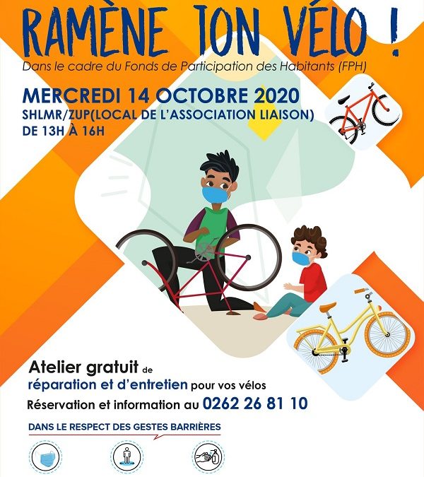 « Ramène ton vélo ! », l’atelier s’installe à la ZUP ce mercredi