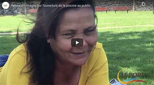 [Vidéo] Retour en images sur l’ouverture de la piscine au public