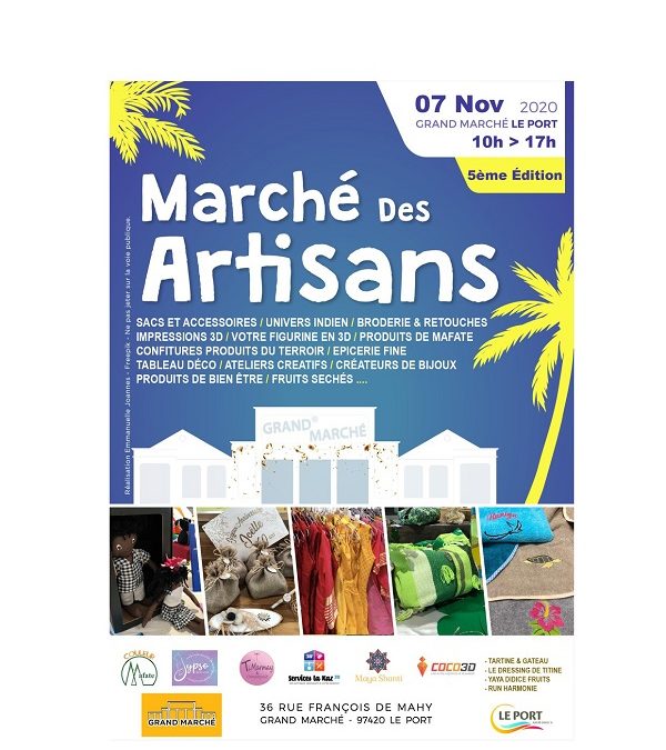 Le marché des artisans ce samedi au Grand marché