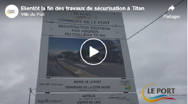 Bientôt la fin des travaux de sécurisation à Titan