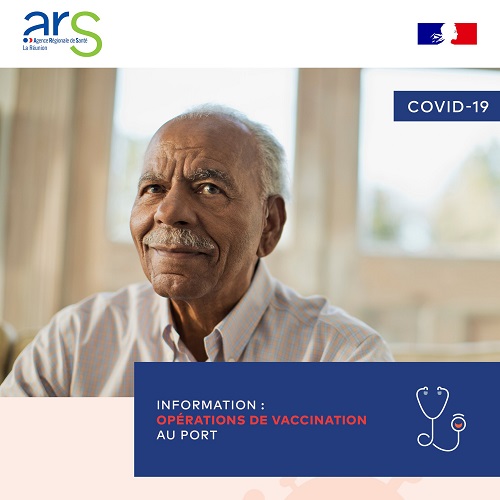 [Rappel] Coronavirus : campagne de vaccination ce mercredi au Port