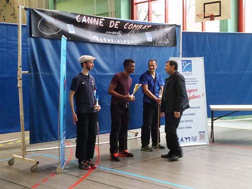 Canne de combat : David Leblé remporte les Internationaux de France