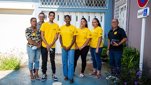 Quatre jeunes s’engagent pour les aînés du Port
