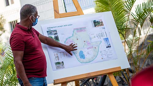 Réunion de concertation publique – Aménagement Jardin à Bakoko