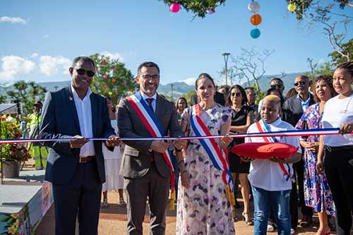 Inauguration du Parc Boisé Laurent Vergès réhabilité 🌳