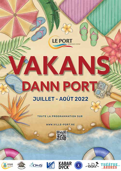 Affiche vakans dann port