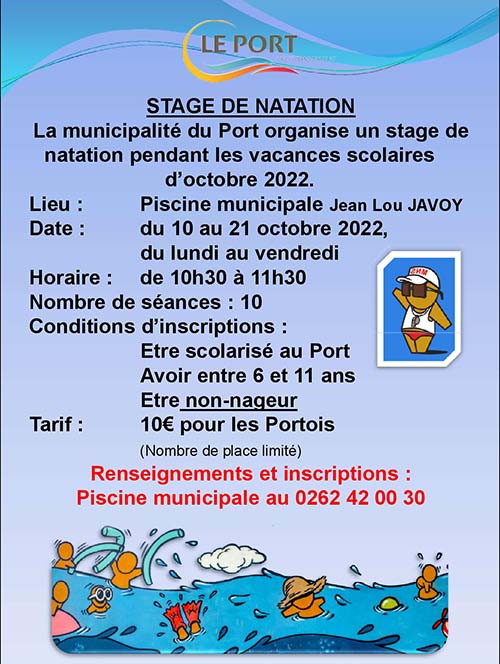 Stage de natation