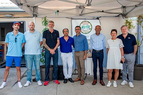 Rencontre entre le maire et le président de la Fédération française de tennis