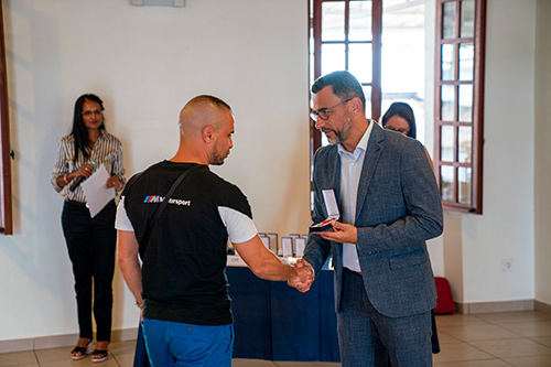Remise de médailles d’honneur au Grand Port Maritime