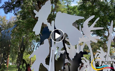 🎥 Signature de convention et installation d’une œuvre au Parc Boisé