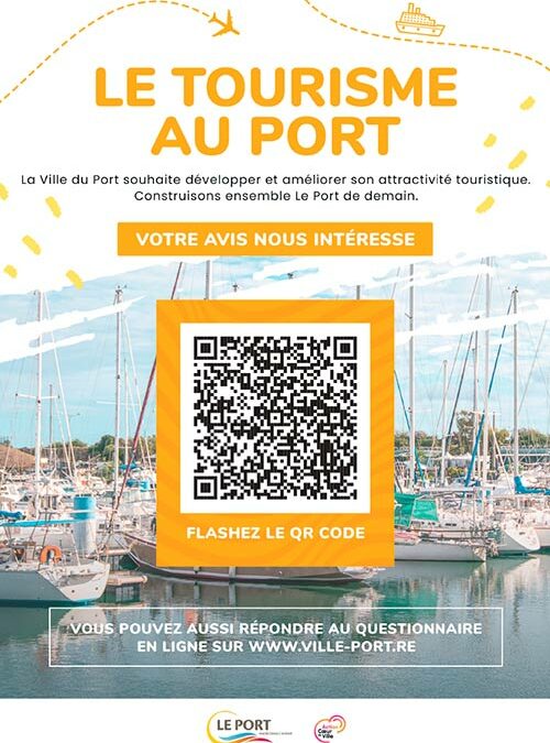 Le Tourisme au Port : votre avis nous intéresse !