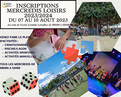 Ouverture des inscriptions pour les mercredis loisirs