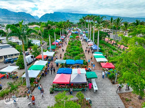 Le marché de l’Oasis prend ses nouveaux quartiers