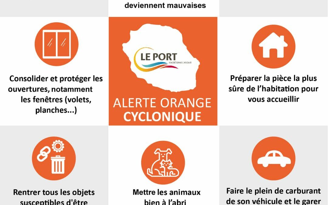 Alerte orange à compter de 19h00