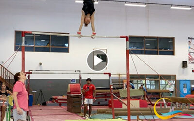 🎥 Des gymnastes avoinaises préparent les JO au Port