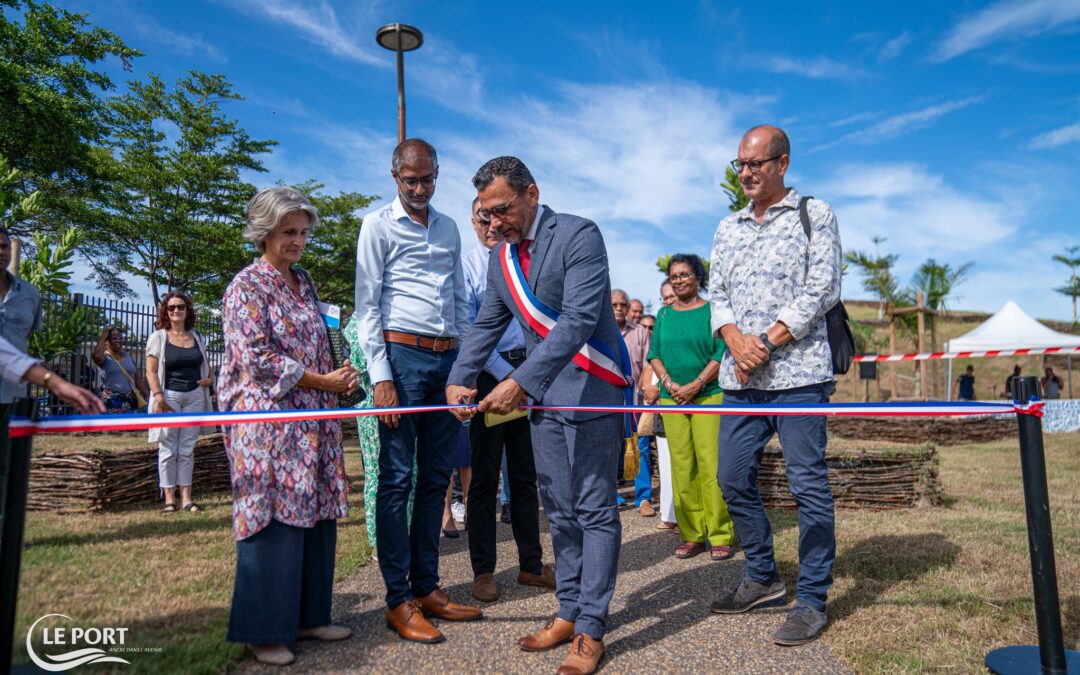 Inauguration du Jardin de l’Oasis