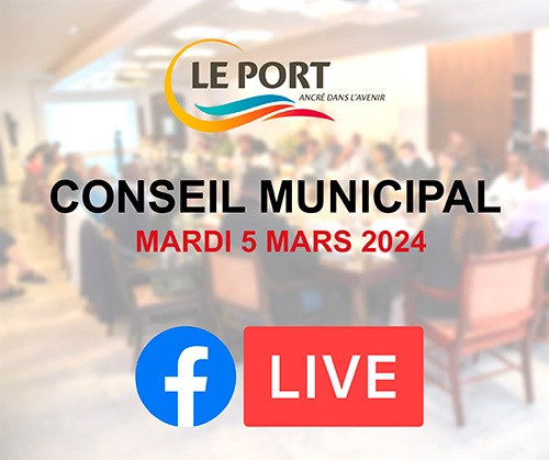 Suivez le conseil municipal en direct ce 5 mars 2024