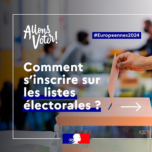 Inscriptions sur les listes électorales jusqu’au 3 mai