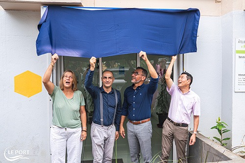 Inauguration de l’annexe du Centre Social et Culturel au LCR ZUP 2