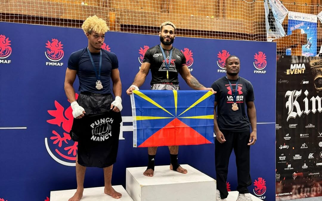 Soan Carpaye, premier Réunionnais champion de France de MMA