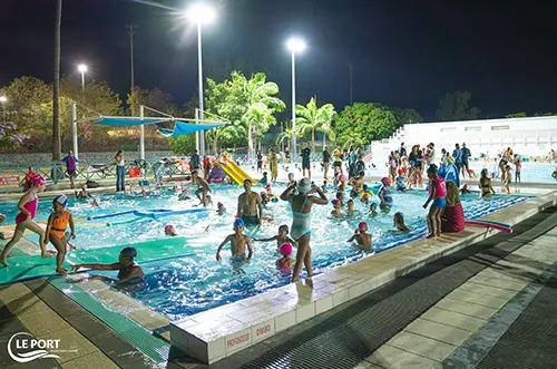 Soirée Gran Mer Kal : un record d’affluence à la piscine !
