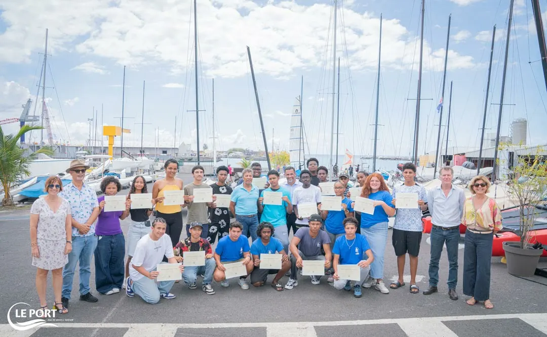 Remise de diplômes aux lauréats du Brevet d’initiation à la Mer