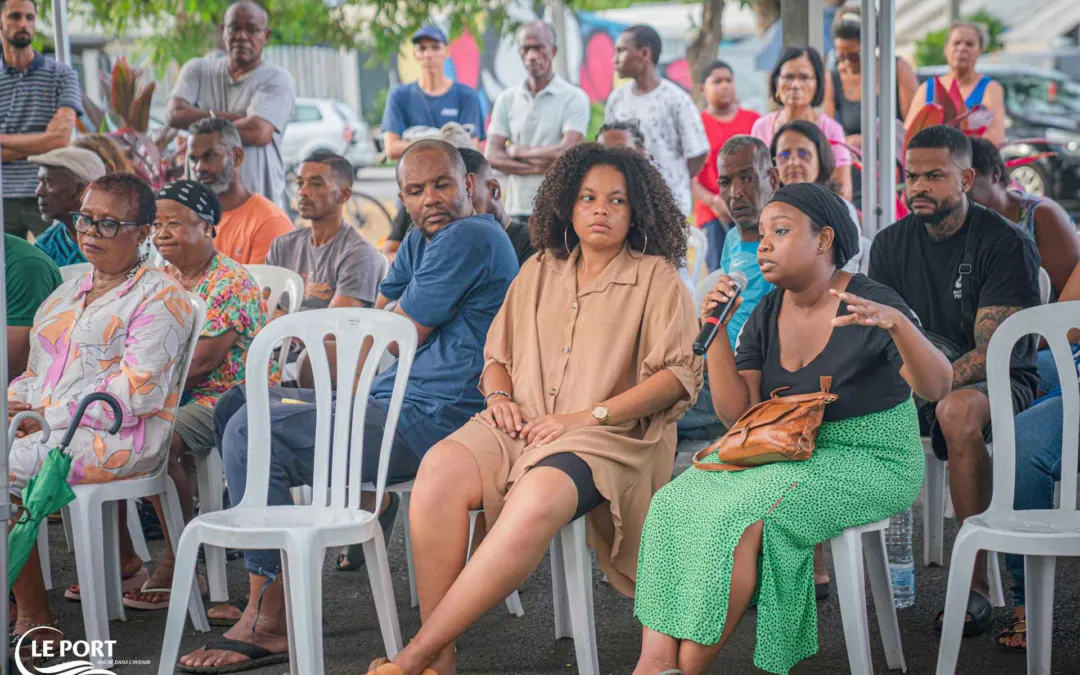 Réunion d’information sur le réaménagement du jardin Batay coq
