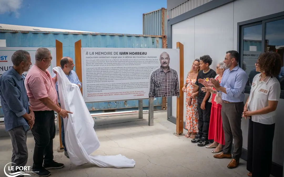 La ZA Le port devient ZA Ivan Hoareau