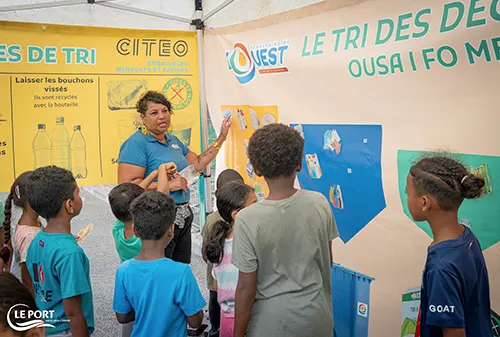 Centres de loisirs : atelier de sensibilisation au tri des déchets