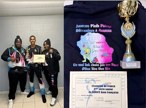 Savate Boxe Française : Mathias Fatol, un Portois au sommet du ring