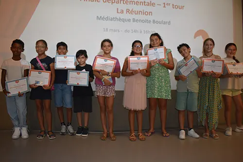 Lily-Ann Juillerot remporte la finale des Petits Champions de la Lecture