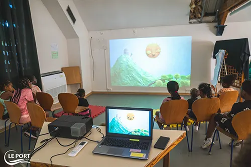 Projecteurs allumés pour la Fête du court métrage au Port