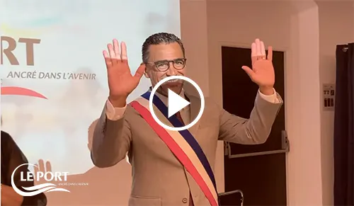 Olivier Hoarau élu maire pour la 3ème fois consécutive