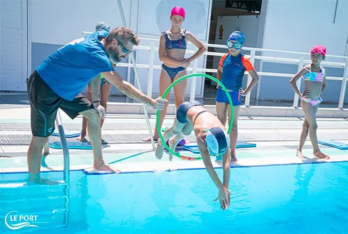 Horaires d’ouverture de la piscine et des jeux d’eau
